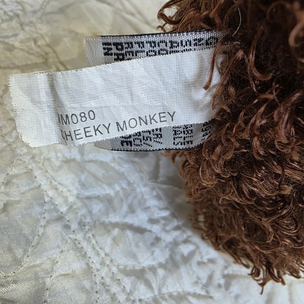 GANZ WEBKINZ‎ CHEEKY MONKEY HM080 NO CODE Plush Stuffed